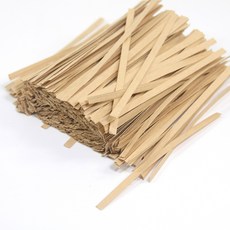크라프트 종이빵끈 철사끈 10cm 2000개, 1세트