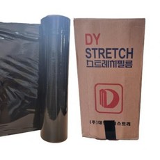 공업용 랩 흑색 블랙 500mm 200m 스트레치 필름 30mic, 단품