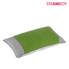 스팀보이 논슬립 국산 메밀베개 그린 45x21cm, 스팀보이 논슬립 국산 메밀베개 그린, 45x21cm
