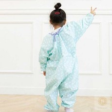 스토어-지유 놀이복 유아 1P 미술가운 방수 전신형 듀스포 유아미술앞치마, S(돌-3세)