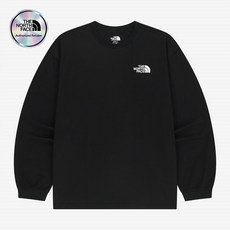 노스페이스 NORTHFACE 에센셜 긴팔 티 NT7TS02J_BLK 363872