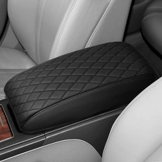 Bercicci 센터 콘솔 팔걸이 커버 2021-2024 모델 Y 및 2017-2023 모델 3 액세서리와 호환 (Y 주니퍼 및 3 하이랜드용이 아님) 가죽 소재 센터 콘솔 라, 토요타 2007-2011 캠리용