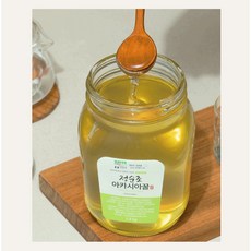 국내 자연산 프리미엄 토종 정순조 아카시아꿀, 1.2kg, 2개