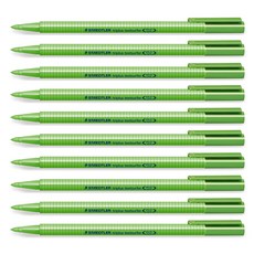 STAEDTLER 스테들러 형광펜 362, 10개, 그린 (362-5)