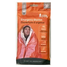 SOL(솔) 폴리에스테르 비상 담요 오렌지 1인용 12132, 1개, 상세페이지 참조
