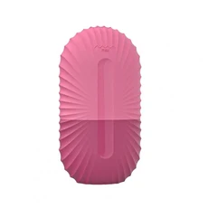 페이셜 아이스 롤러 스킨 케어를위한 실리콘 몰드 여성 뷰티 도구 붓기 감소 얼굴 리프팅 타원형 모양, 07 Rose Red