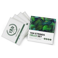 얀 첼로 스트링 세트, ADGC 현 세트 구성, 1개
