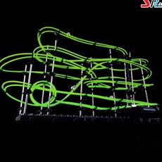 JINI 스페이스 레일 레벨3 야광 창의놀이완구