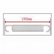 10PCS GSD 트램펄린 아연 길이 100mm 145MM 교체 사용 180MM 도금 강철 스프링