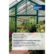 (英文圖書)Biopolymers as Packaging Materials: Towards a Sustainable Future 平裝版, Scholars' Press, 英文