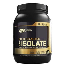 OPTIMUM NUTRITION 歐恩 金牌分離乳清蛋白粉 巧克力風味, 744g, 1罐