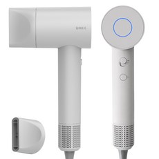 [26년 최신형] 유닉스 초경량 BLDC 헤어 드라이기 에어스피더 데일리 LED 디스플레이 1600W, 화이트 그레이, 유닉스 에어스피더