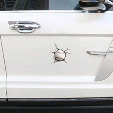 데코스티커 차 꾸미기 야구공 시트지 제작 주유구, 상세페이지 참조