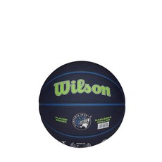 Wilson WNBA 플레이어 아이콘 농구 미니 - 사이즈 3 나피사 콜리어, 네이비