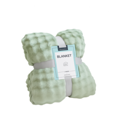 Manville 寵物毯 懶人毯, 古綠色,70*100cm, 1個