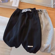 儿童卫裤男女童百搭运动裤秋冬宝宝洋气炸街休闲裤中小童长裤新款