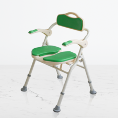 장기요양기관 지정업체 허준의료기 복지용구 장기요양인정서 구입 최소 85% 지원 접이식 목욕보조 의자 미끄럼방지 국부세척 편리한 높낮이 조절 BOFEEL10, 감경6%