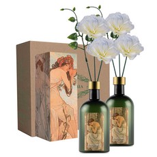 라플로리아 꽃 디퓨저, 2개, 500ml, S6.다시한번힘내요향/B1.카네이션-L12/스카이
