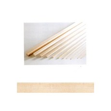 크리앤조이바스우드 각재12.7x12.71개FM4099모형재료, 단품