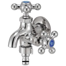 洗衣機雙管水龍頭, 1組