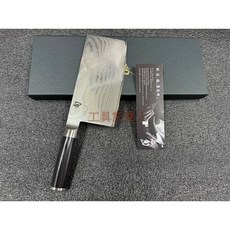 工具家達人 日本製 貝印 旬 經典 DM-0712 中華片刀 中式片刀 180mm 片刀 VG-MAX, 1個, Silver