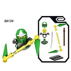 애니메이션 영화 블록 미니 액션 조립 모델 피규어 크리스마스 선물, 1개, 5. GA134