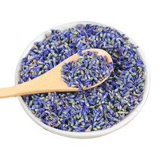 餅乾樹 cookietree 法國進口薰衣草 (散裝非茶包) - 食品級檢驗合格 泡茶/烘焙/舒眠/芳香, 1個, 乾燥薫衣草35g