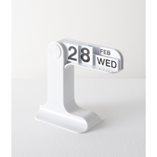 Danese Milano Timor 다네제 밀라노 _ 티모르 스타일 만년달력, White 화이트