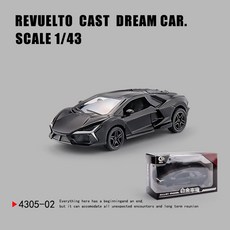 DFMEI 三開門Rross-Country合金仿真越野跑車模型兒童回力玩具小汽車, 如圖, 黑色-蘭博新大牛【中文彩盒】