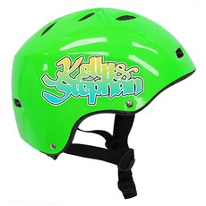 KELLY&STEPHAN 童款超輕安全帽 適合3-8歲, Neon Green, 1個