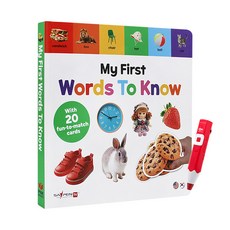 My First Words To Know with 20 Fun-to-Match Cards(세이펜호환), 보드북
