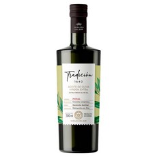 諾布萊薩德爾蘇爾 Tradicion 1640 皮誇爾特級初榨橄欖油, 1個, 500ml