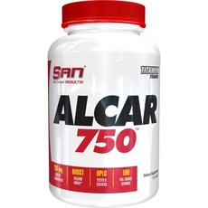 Alcar 750 - Pure Acetyl L-Carnitine for Energy Focus and Fat Metabolism 100 Servings, 1개