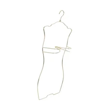 수영복 걸이 란제리 랙 튼튼한 다기능 몸 모양 휴대품 보관소 침실 용 비키니, 01 gold