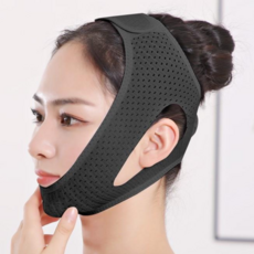 입벌림 방지 브이라인 수면밴드 [연장선포함], 일반형(블랙), 1개