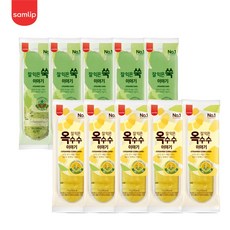 삼립빵 삼립 잘익은 옥수수이야기 + 쑥이야기 (총 10봉), 110g, 1세트