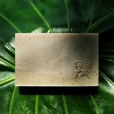 艋舺肥皂 何首烏洗髮皂 洗髮專用手工皂 頭皮潔淨 台灣傳統製皂, 1個