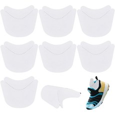 베네크레아 40켤레 골판지 신발 삽입 트리 흰색 셰이퍼 키퍼 부츠 남성용 정리함 5.12x6.14x0.02 인치