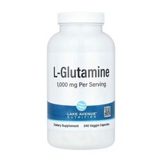 레이크애비뉴뉴트리션 L-글루타민 1000mg 베지캡슐 240정 1개