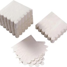 칵테일 냅킨 디저트 저녁 식사 결혼식 생일 파티 기념일 리셉션 일회용, 1개, 1개, 1. white