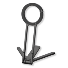 퀄스 슬림형 맥세이프 삼각대 여행용, 1개, 블랙, QSC-01