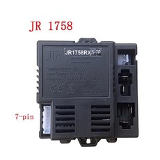 전기 자동차 원격 제어 수신기 시작 컨트롤러 부품, 1개, 4. JR-1758RX 7P-12V