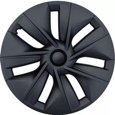 테슬라 모델Y 전용 휠커버 블랙 풀커버 보호대, MY19 오리지널 무광블랙 전체, 1개