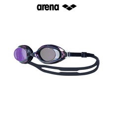 아레나 arena 글라이드 트레이닝 미러 수경 A5AC1AG47 AGW-470M 물안경 성인 수영 안경, 1개, BLK