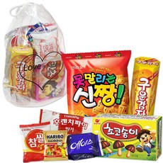 행복장바구니 과자세트, 41.행복주머니A, 1개