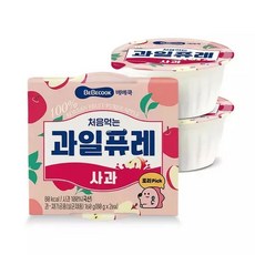 [보리보리/베베쿡]처음먹는 과일퓨레 사과 1개, 사과맛, 160g