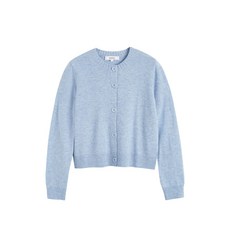 친티앤파커 크루 넥 버튼 업 가디건