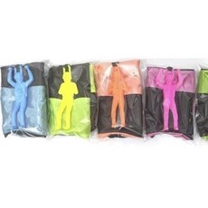 手拋降落傘兒童玩具 幼兒園空中滑翔傘 小學生戶外運動空投親子遊戲, 1個, （壹）1個裝（隨機發）袋裝