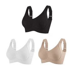 써니핏 미니마이저브라 가슴처짐방지 노와이어브라 스포츠브라 3종세트 4종세트 ( M~3XL ) S2025