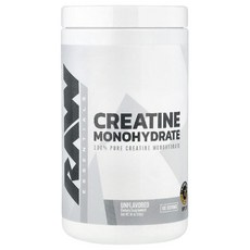 로뉴트리션 크레아틴 creatine Raw Nutrition 일수화물 무향 분말 510g